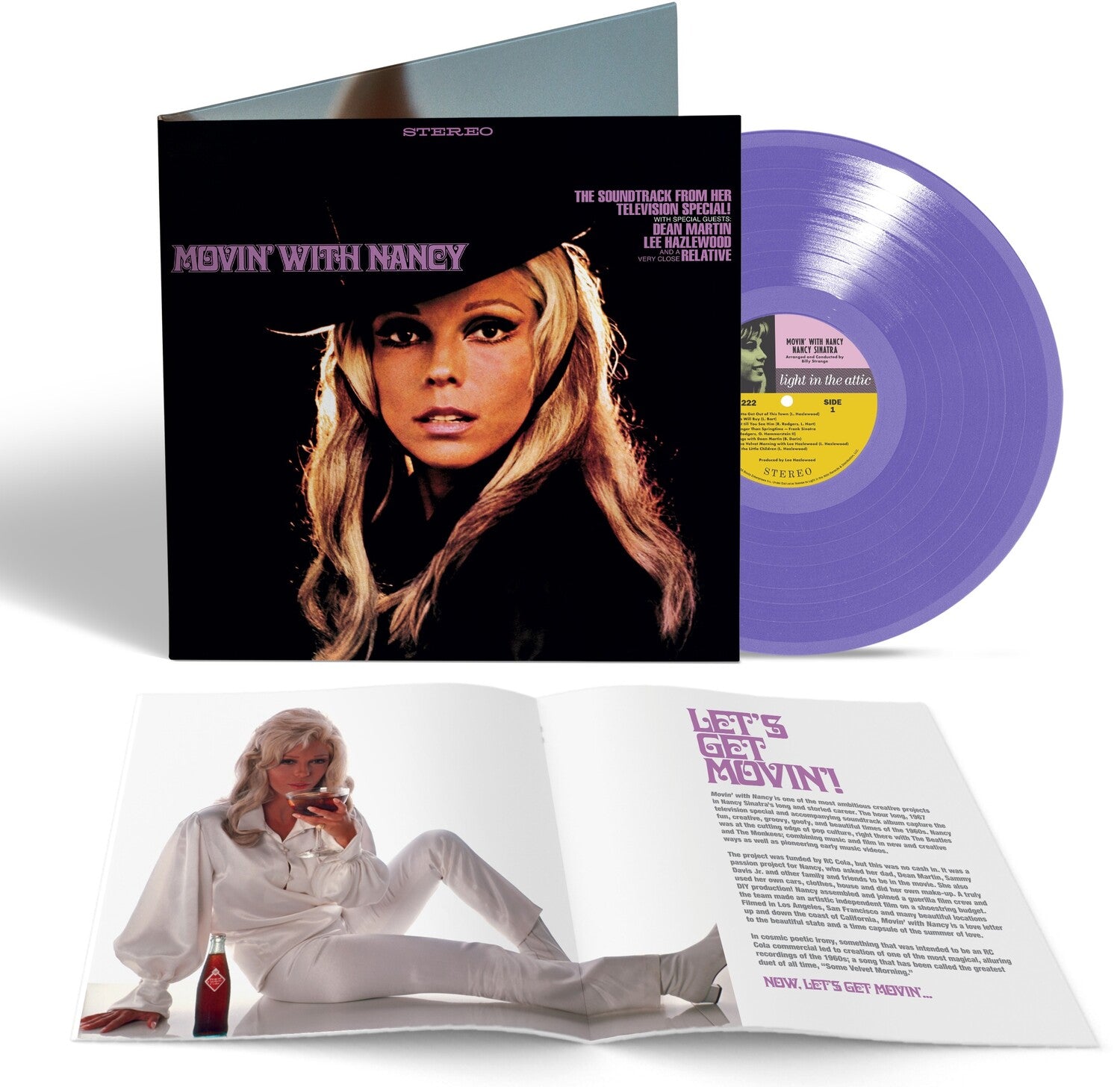 Nancy Sinatra - Movin' With Nancy - Purple LP