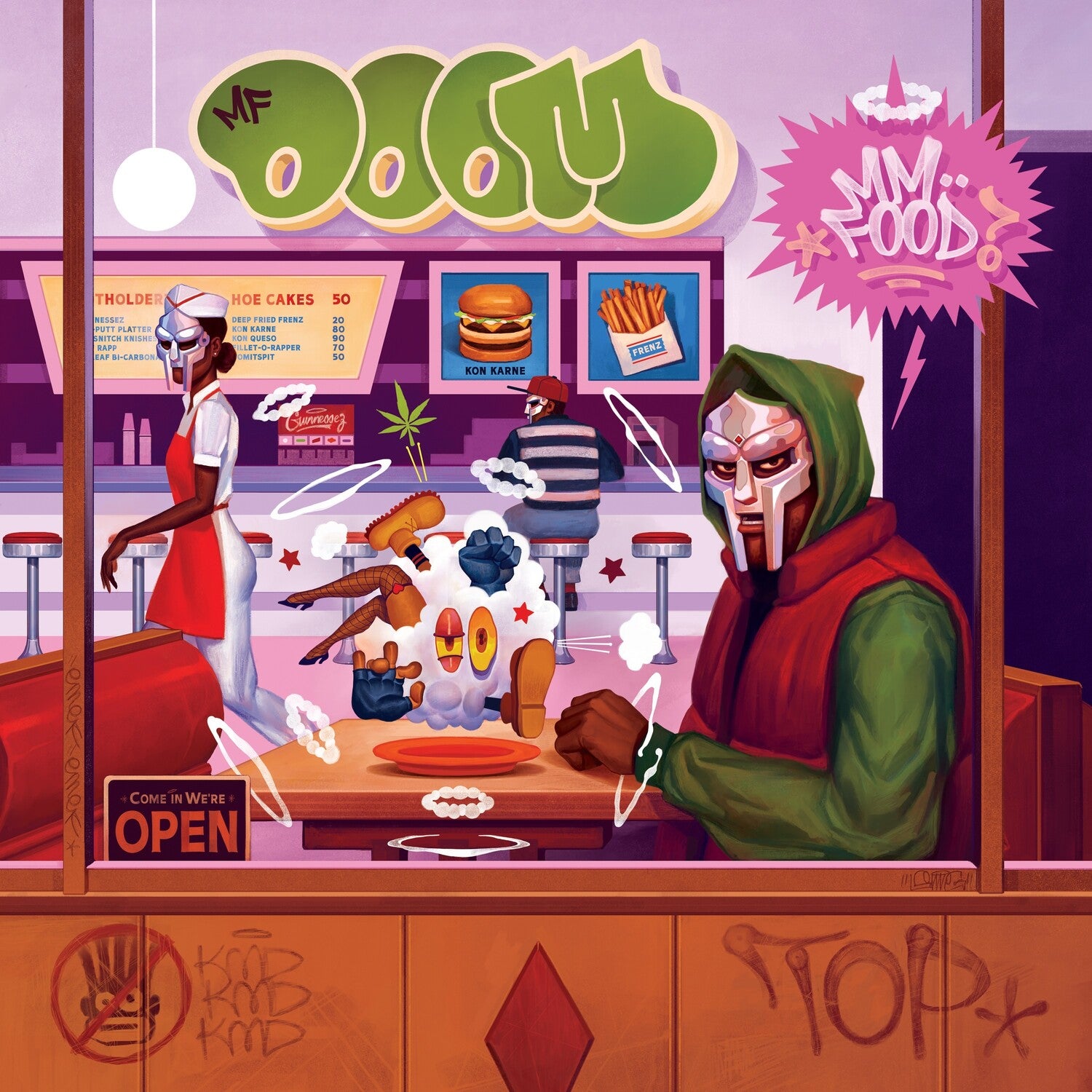 MF Doom - MM..Food - LP front cover