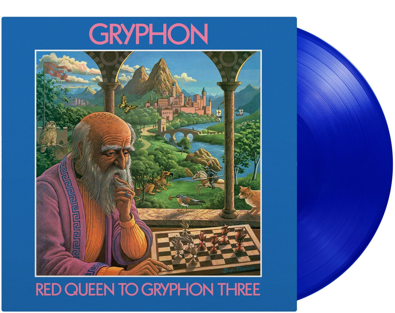 Gryphon - Red Queen To Gryphon Three - Translucent Blue Vinyl LP