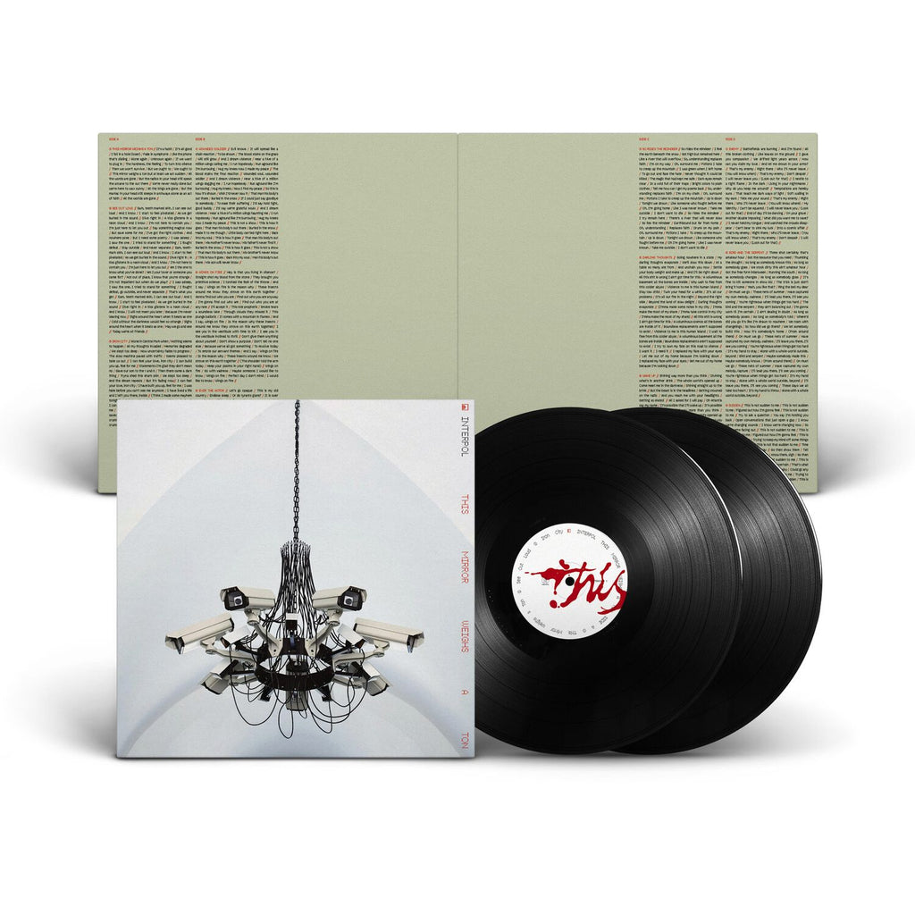 Interpol - This Mirror Weighs a Ton gatefold jacket with black vinyl