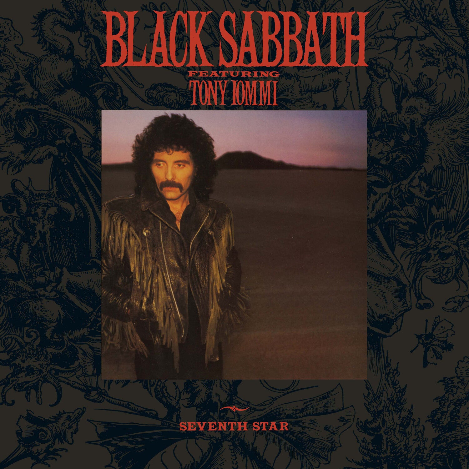 Black Sabbath - Seventh Star - LP front cover