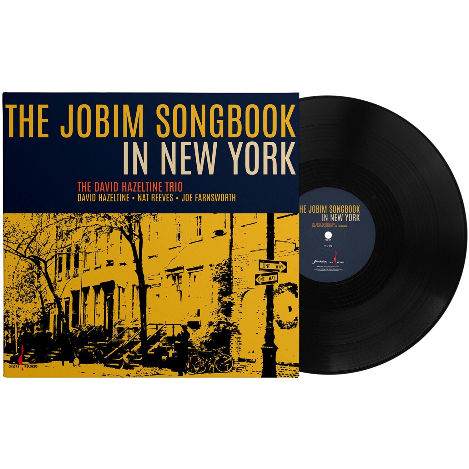 David Hazeltine Trio - The Jobim Songbook in New York album cover