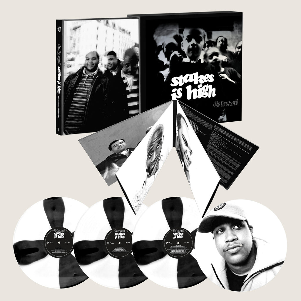 De La Soul - Stakes Is High 30th Anniversary 4LP box set cover