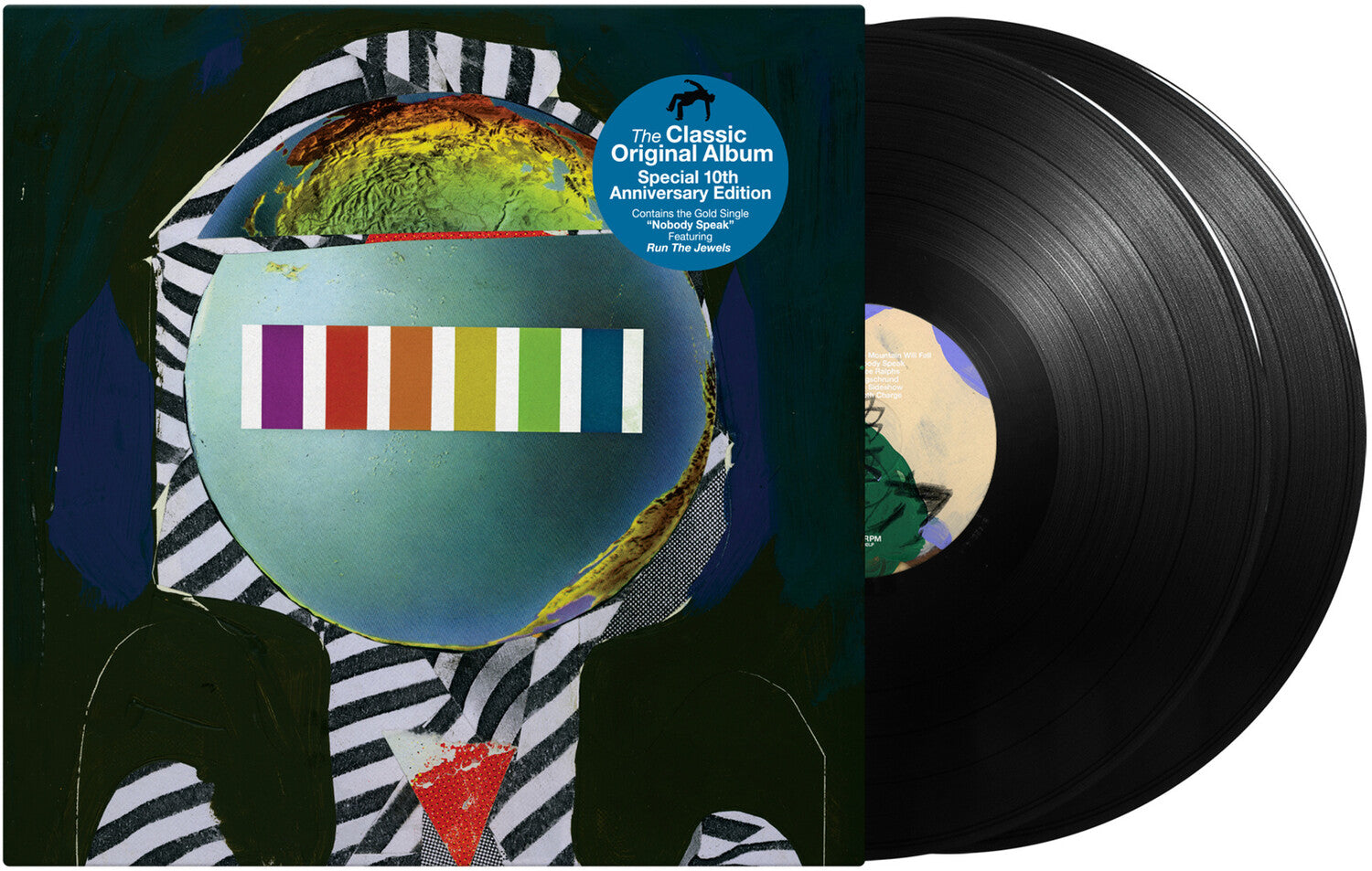 DJ Shadow - The Mountain Will Fall - Anniversary Edition 2LP front cover