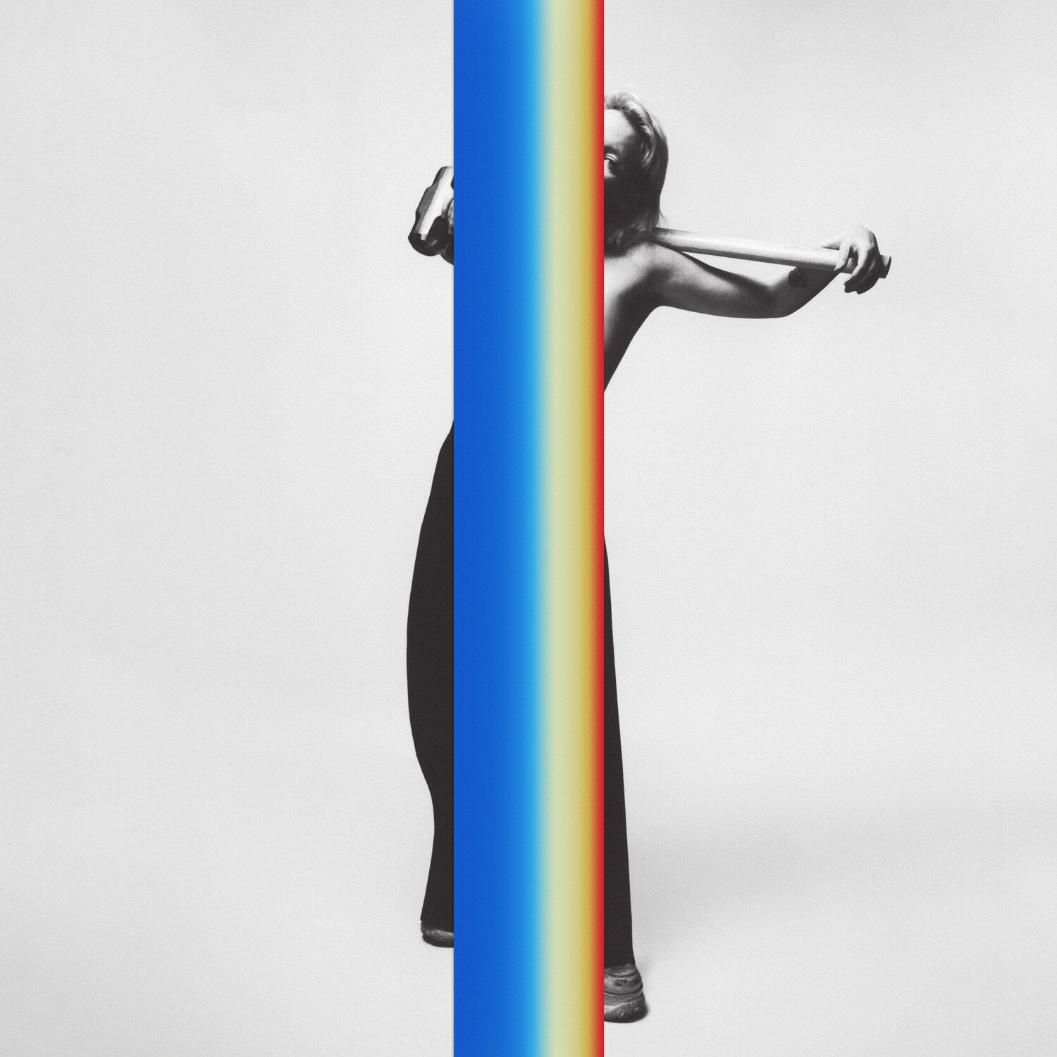 Sylvan Esso - Ow ∞ - Angel of Death Purple vinyl LP cover