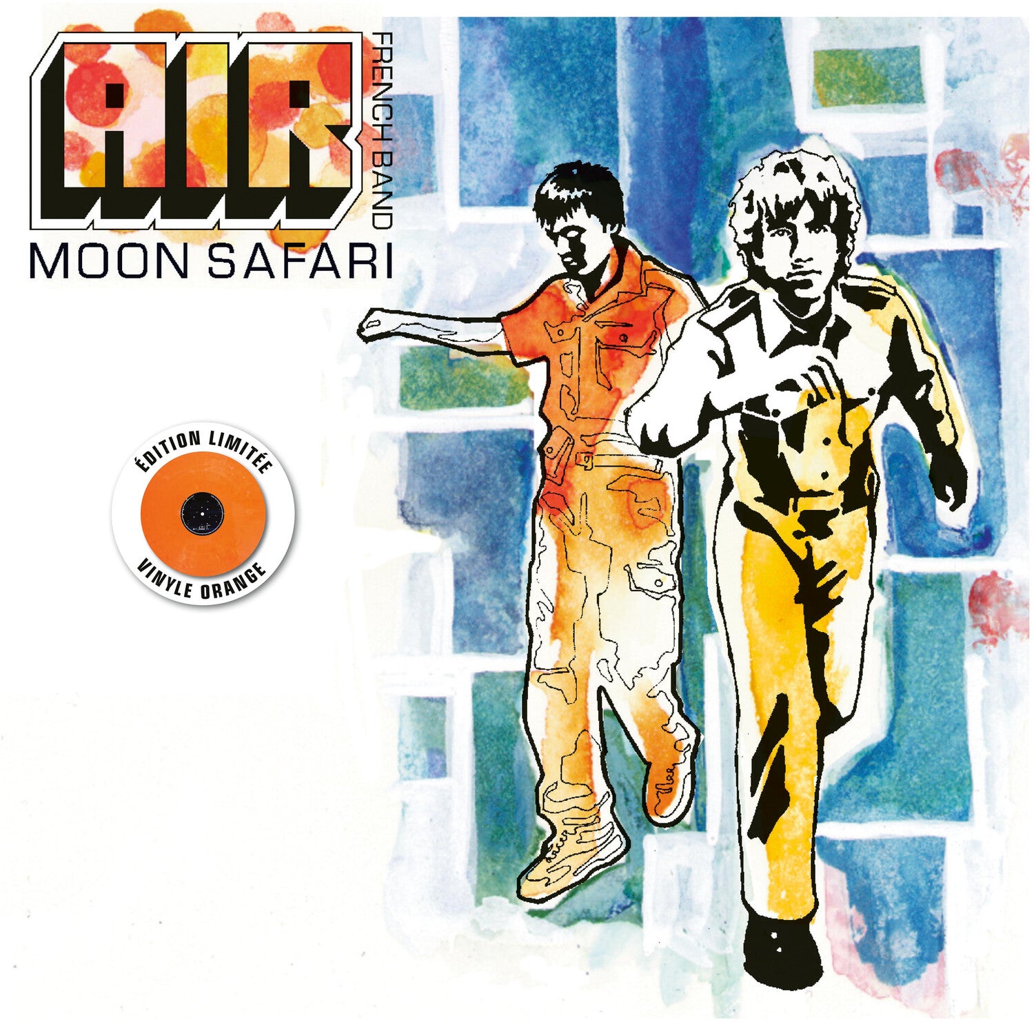 Air - Moon Safari - Orange Colored Vinyl LP
