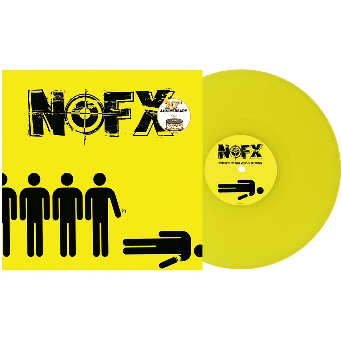 NOFX - Wolves in Wolves' Clothing - Yellow LP