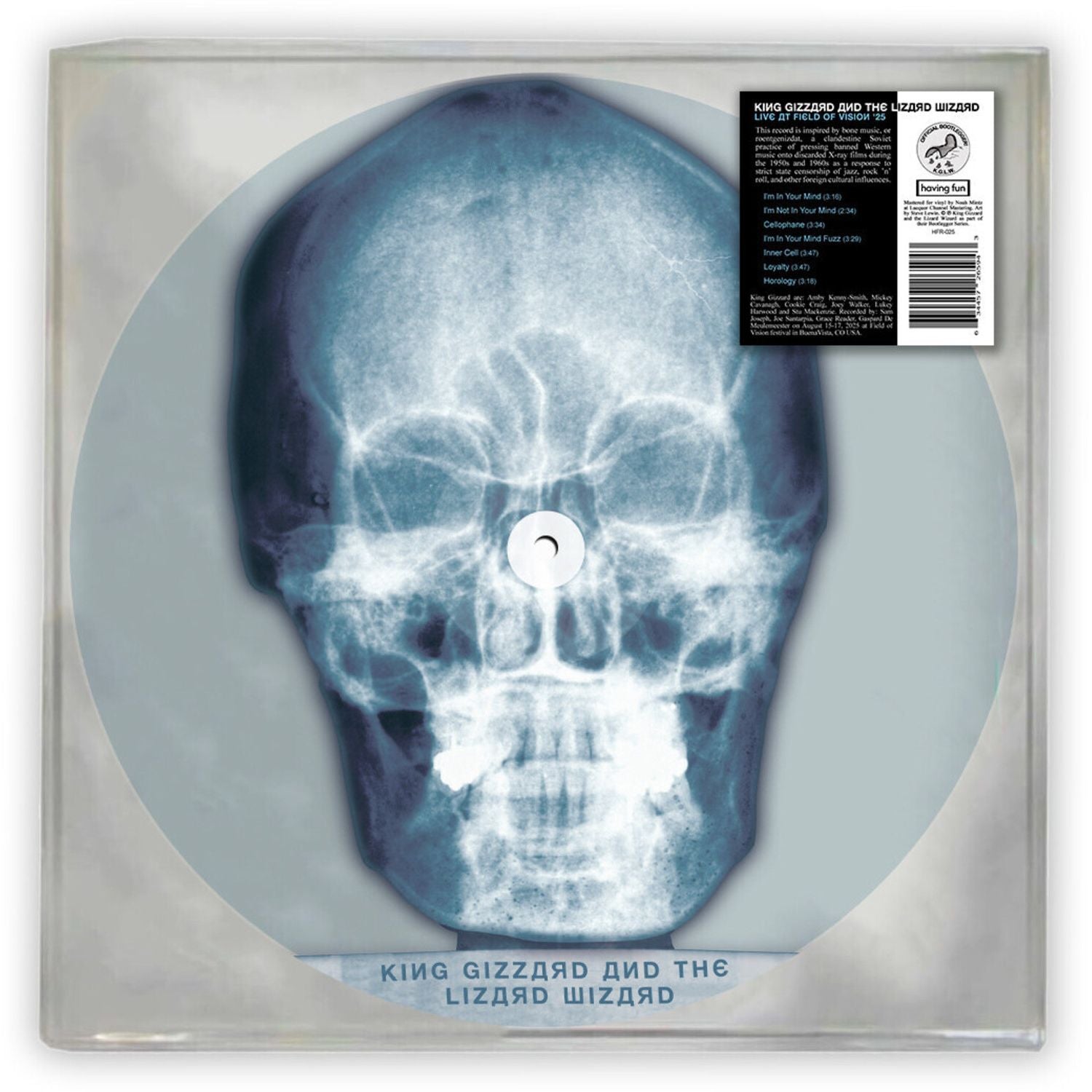 King Gizzard and the Lizard Wizard - Skull X-Ray Deluxe Edition cover