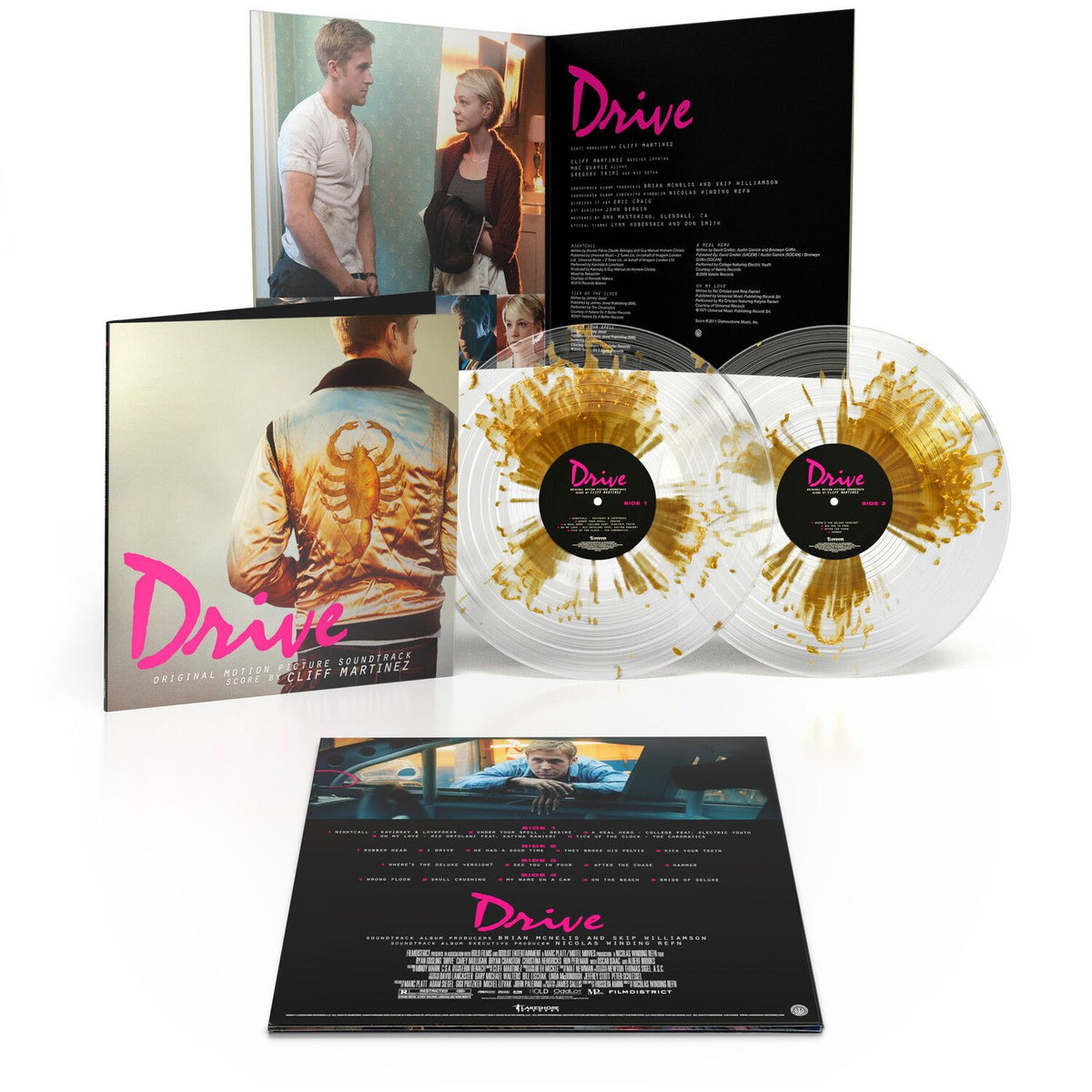Drive - Original Motion Picture Soundtrack (15th Anniversary) - Gold Splatter LP