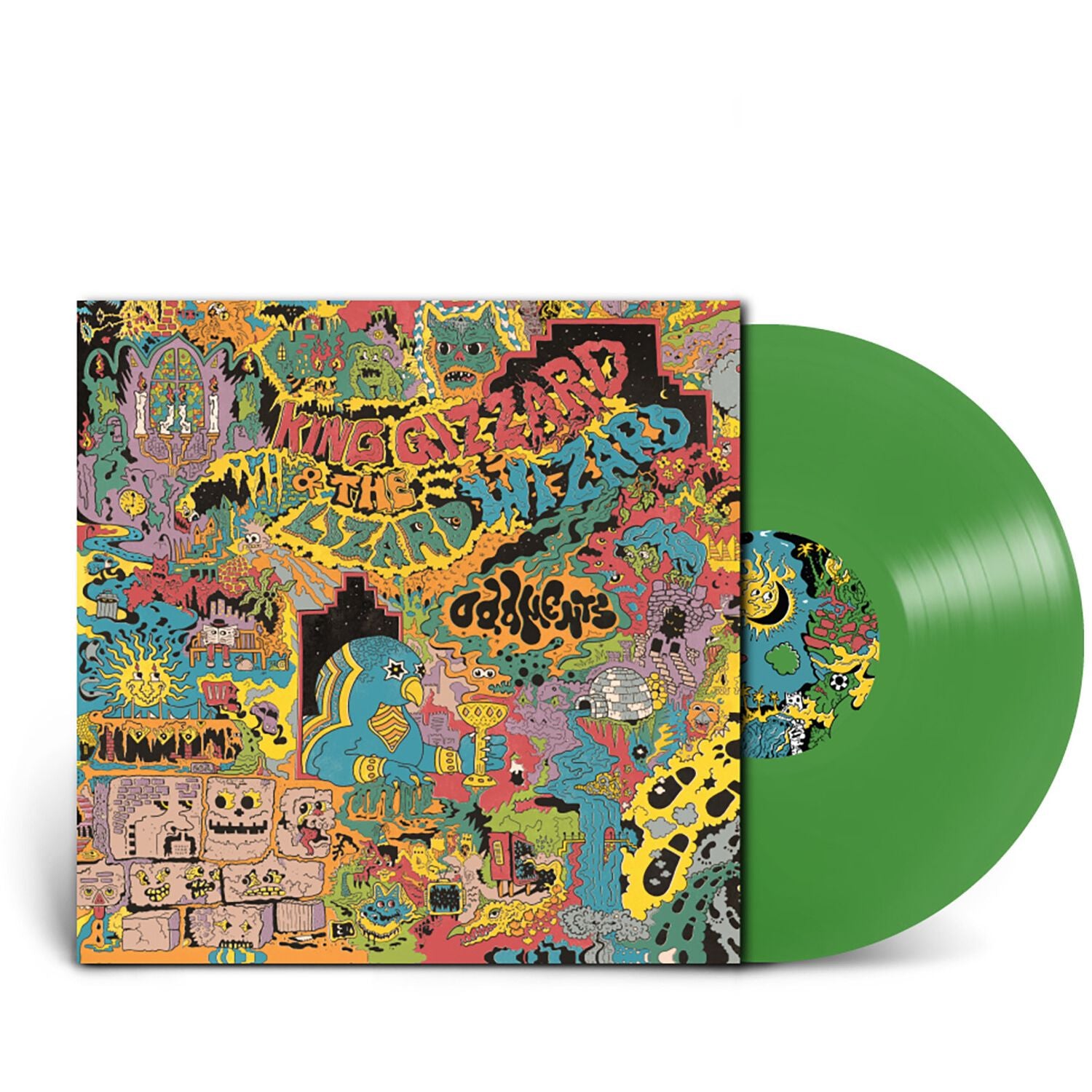 King Gizzard and the Lizard Wizard - Oddments - Green Ecosonic LP