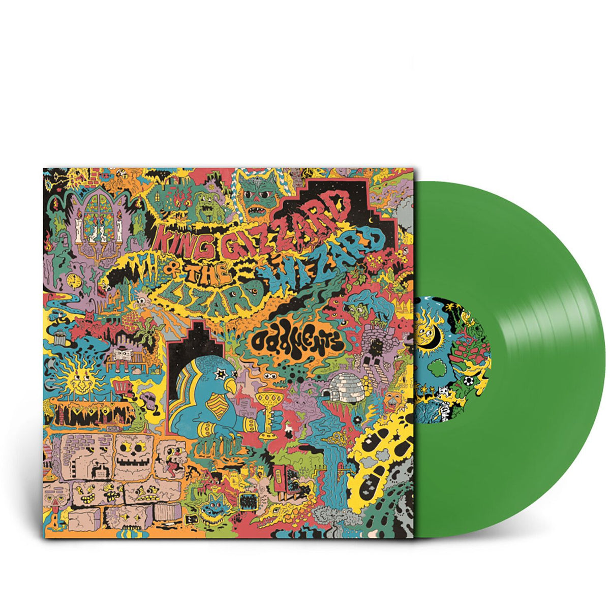 King Gizzard and the Lizard Wizard - Oddments green Ecosonic vinyl