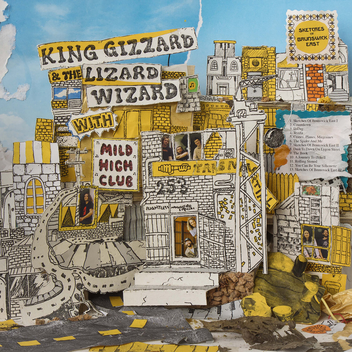 King Gizzard and the Lizard Wizard - Sketches of Brunswick East cover