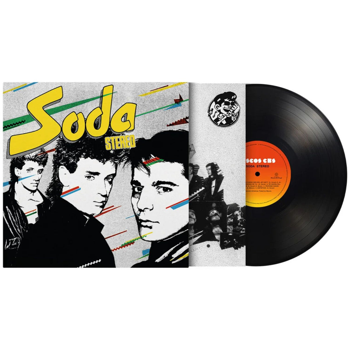 Soda Stereo - Soda Stereo - Black Music On Vinyl LP