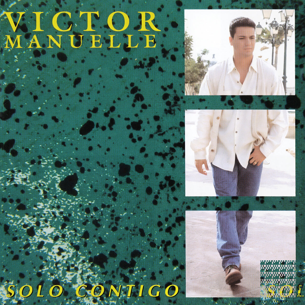 Victor Manuelle - Solo Contigo vinyl LP cover