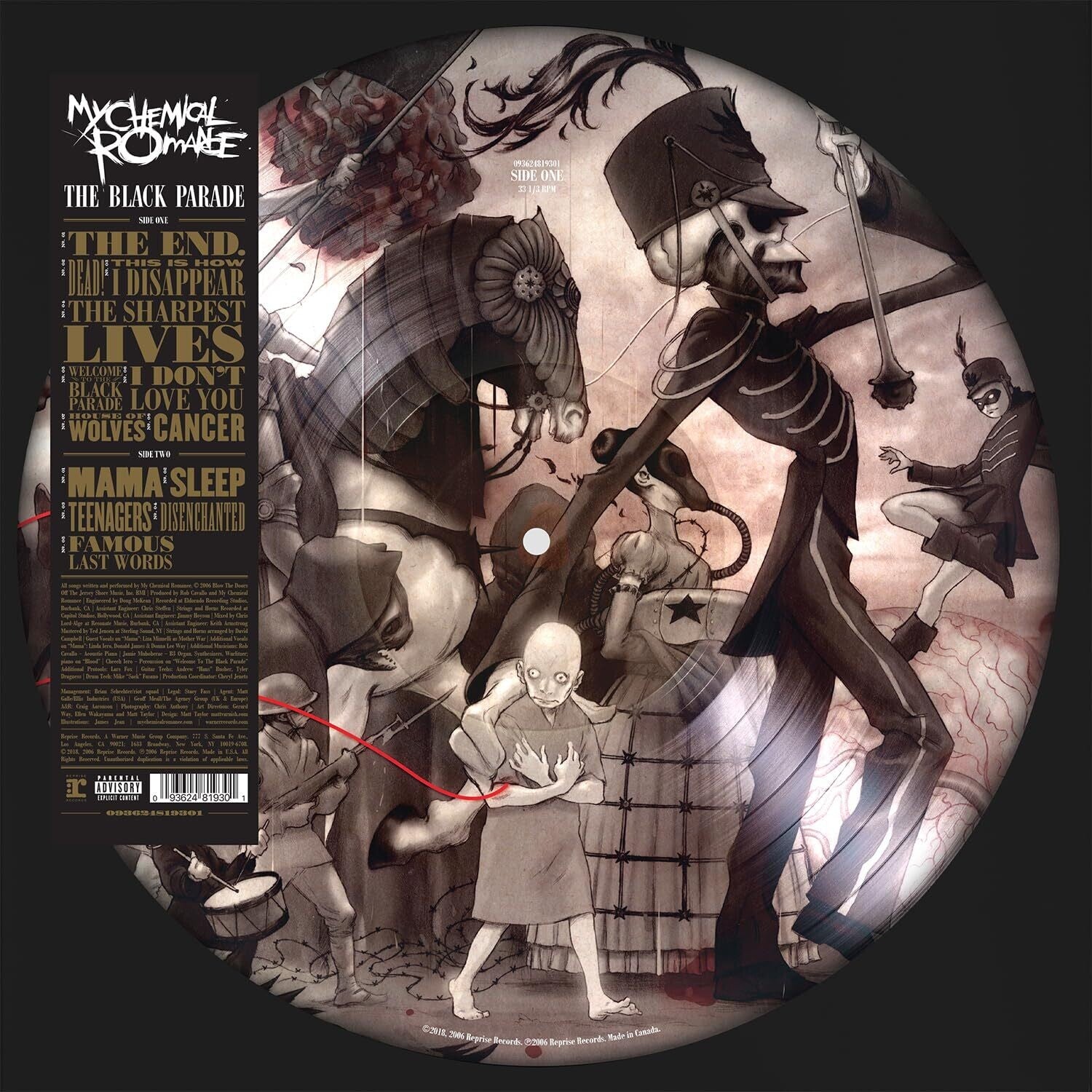 My Chemical Romance - The Black Parade - Picture Disc LP