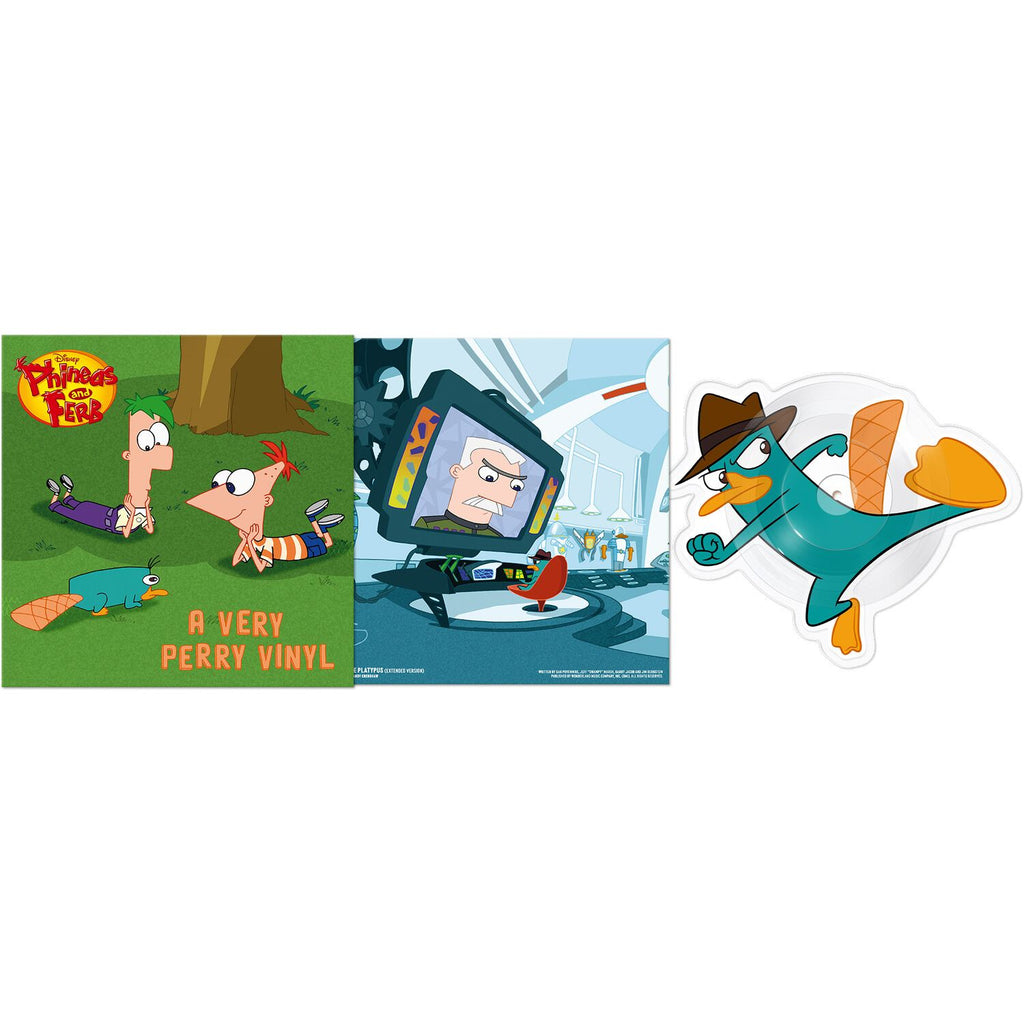 Phineas and Ferb - Perry the Platypus die-cut 10" packaging