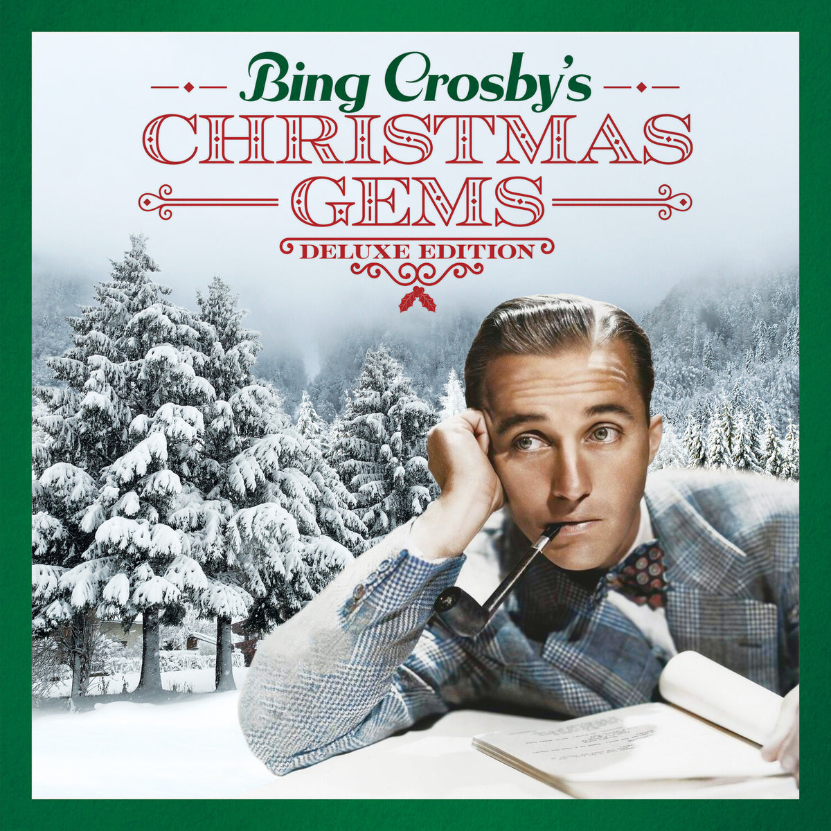 Bing Crosby's Christmas Gems Deluxe Edition LP cover