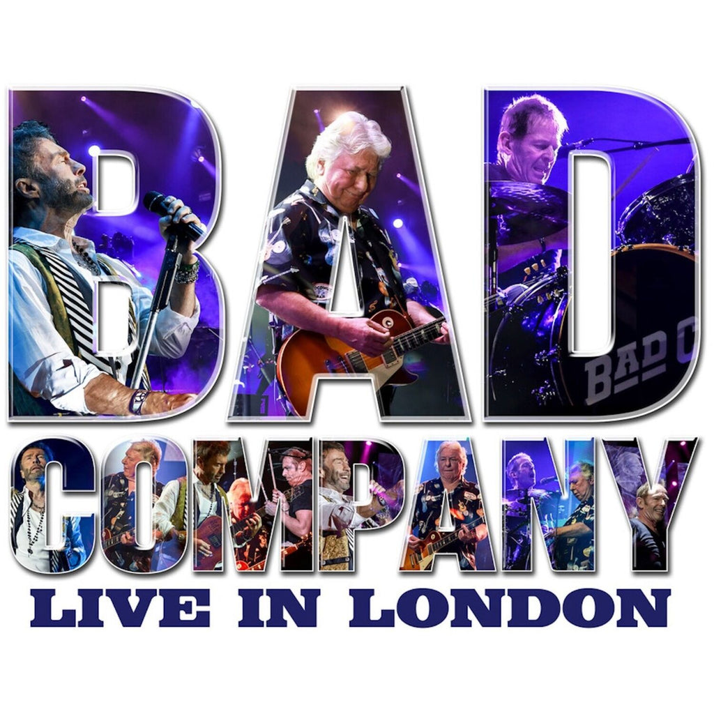 Bad Company - Live in London blue vinyl