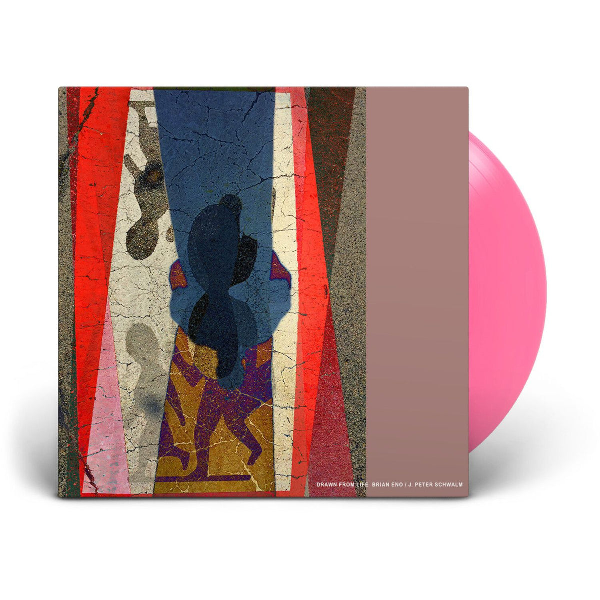 Brian Eno & J. Peter Schwalm - Drawn From Life Translucent Pink LP packshot