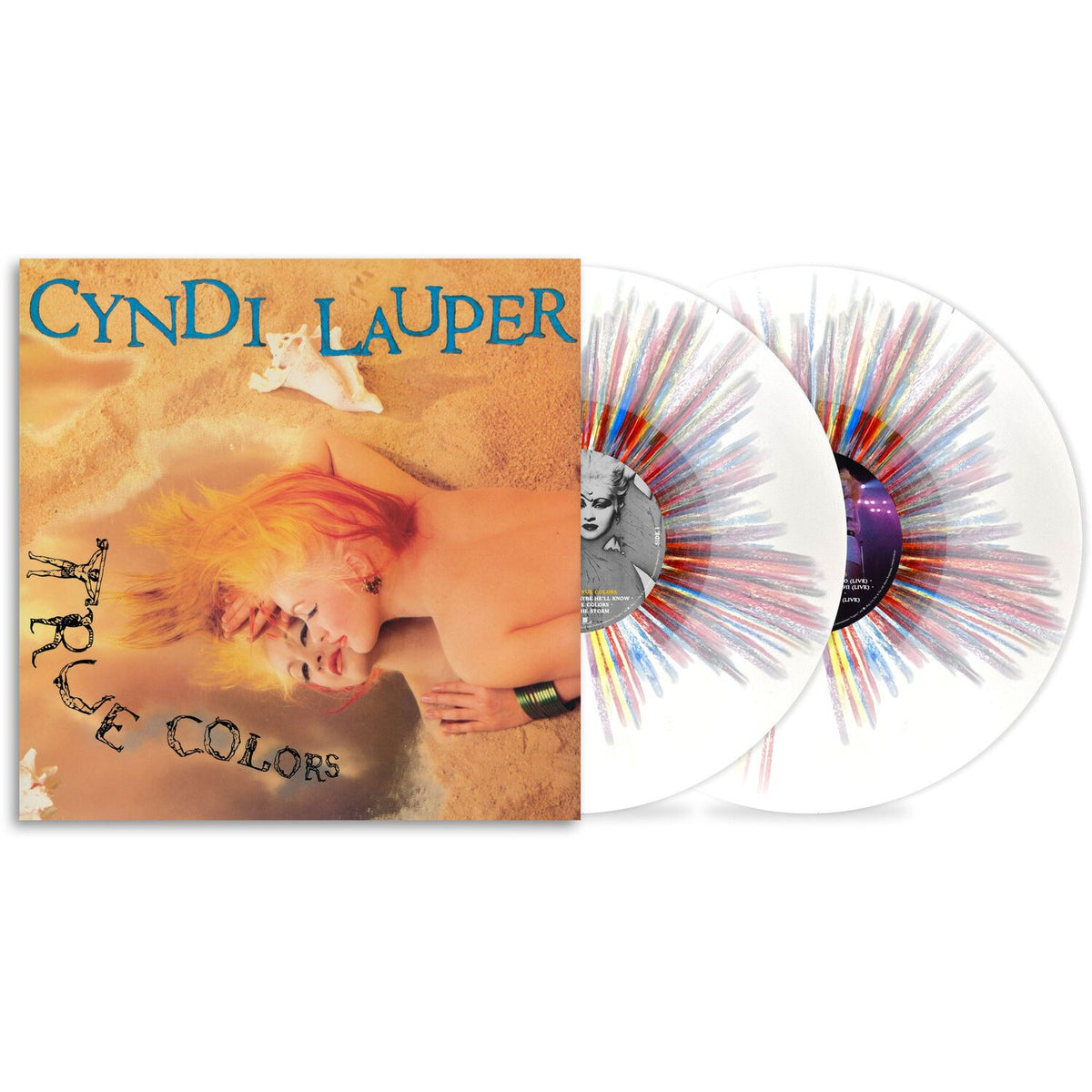 Cyndi Lauper - True Colors 40th Anniversary Rainbow Sprinkle 2LP