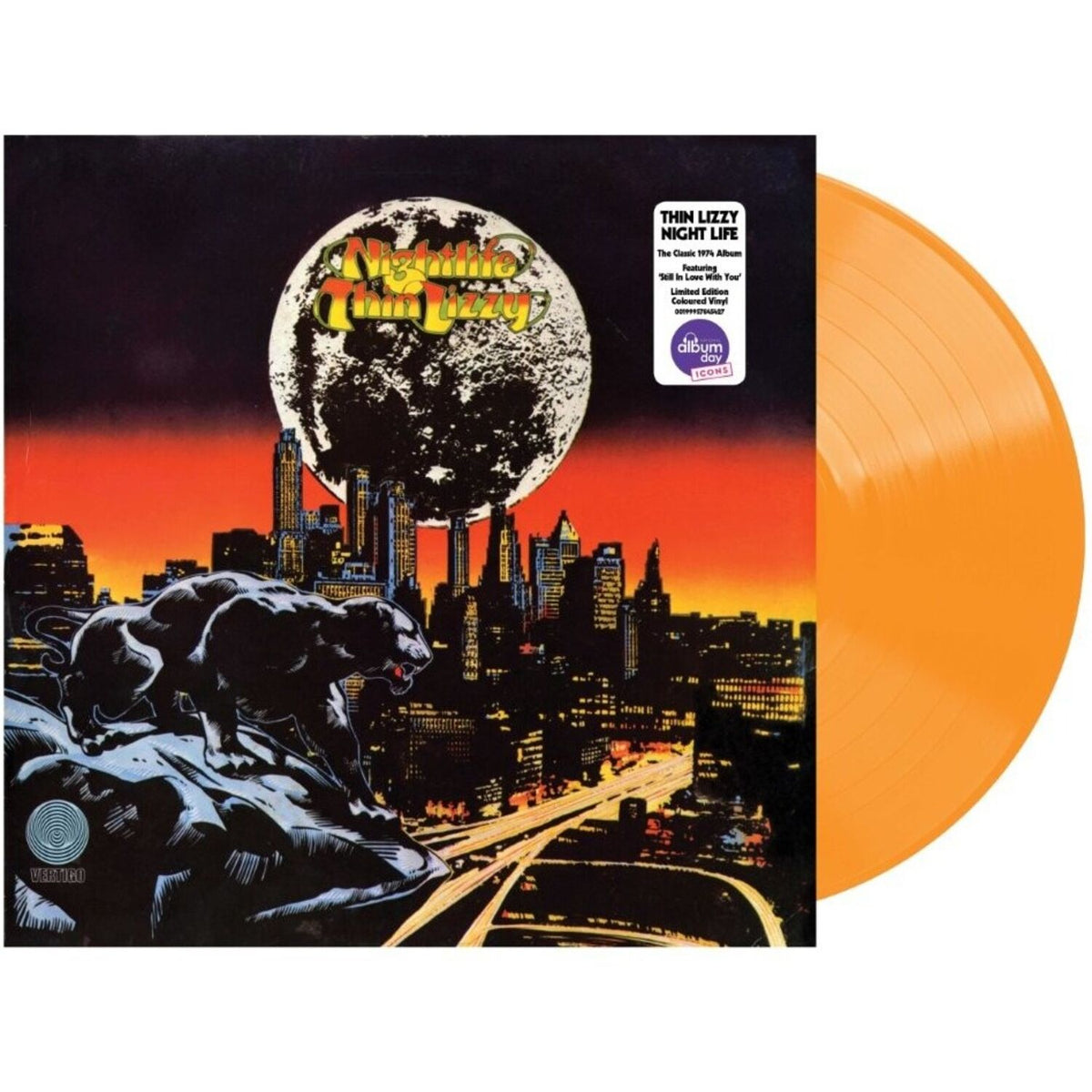 Thin Lizzy - Night Life orange vinyl