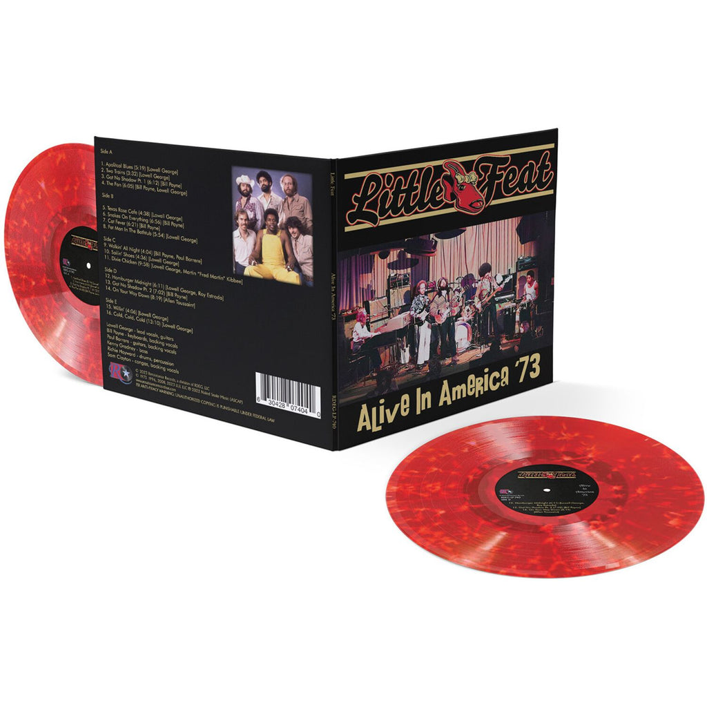 Little Feat - Alive in America '73 red vinyl