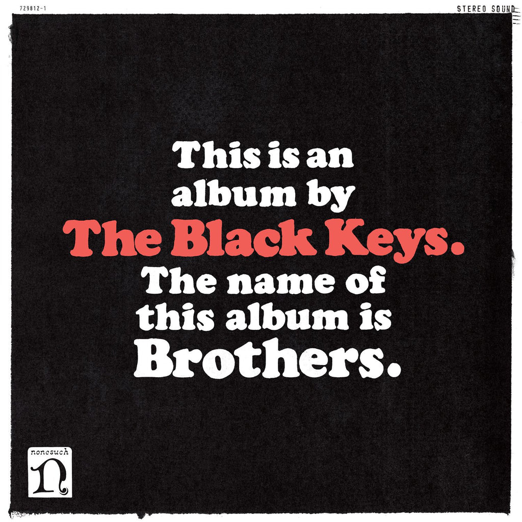 The Black Keys - Brothers - Cola Bottle Clear LP front cover
