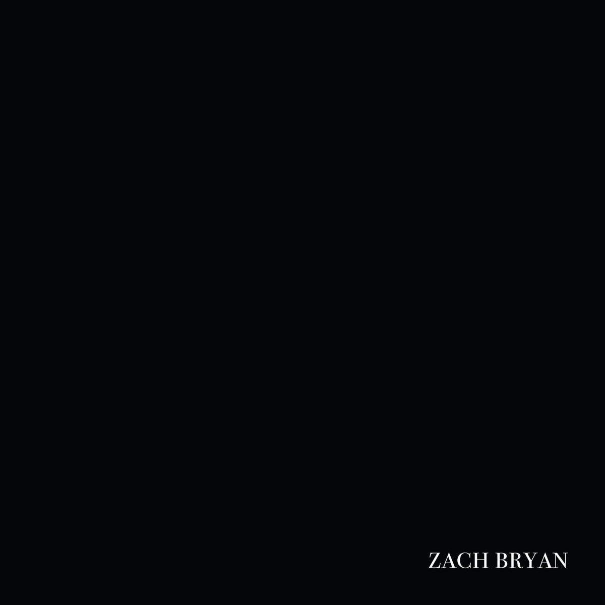 Zach Bryan - Elisabeth - LP front cover