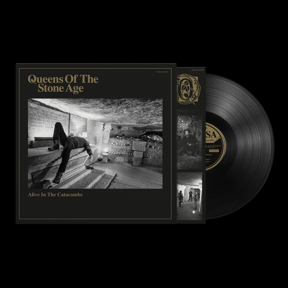 Queens of the Stone Age - Alive in the Catacombs - LP vinyl packshot