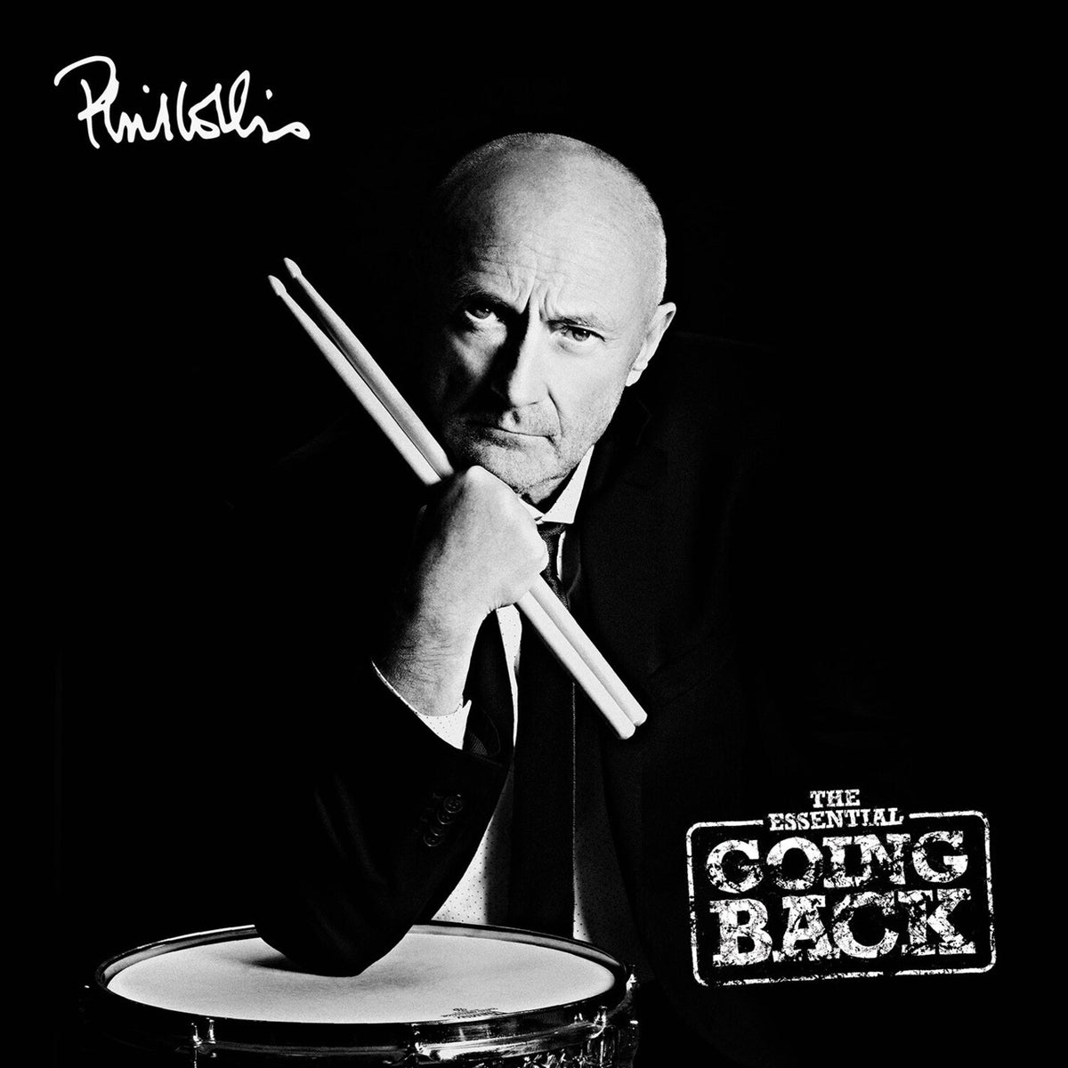 Phil Collins - The Essential Going Back - LP cover