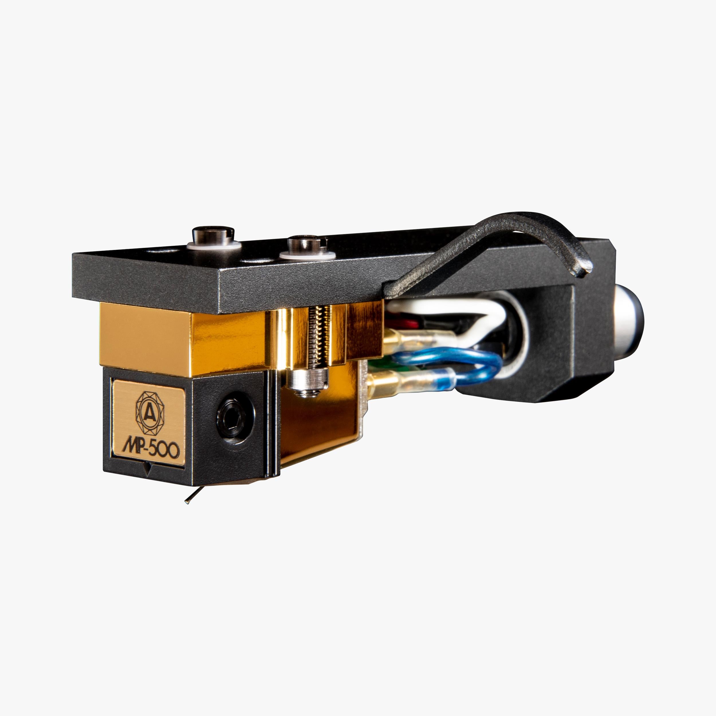 Nagaoka MP-500H phono cartridge pre-mounted on a Nagaoka headshell