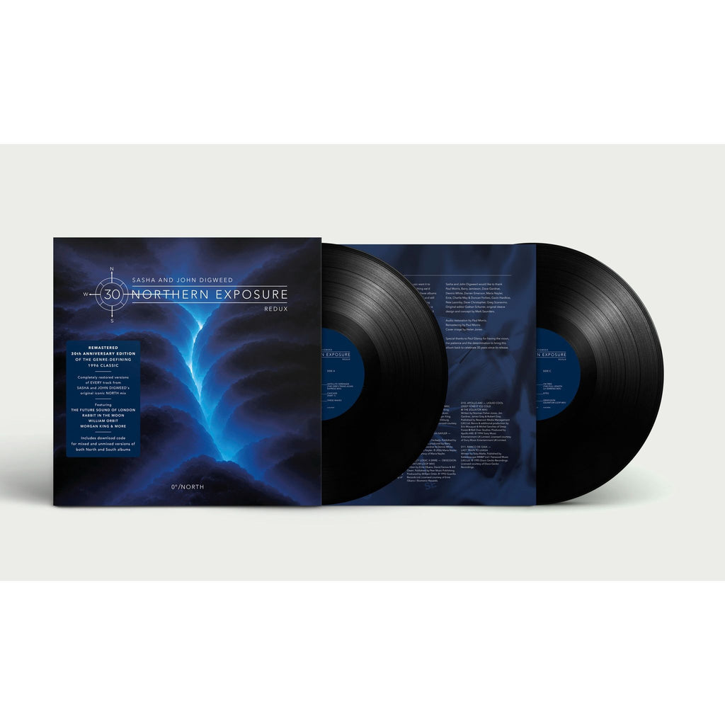 Sasha & John Digweed - Northern Exposure Redux: North - Black 2LP packshot