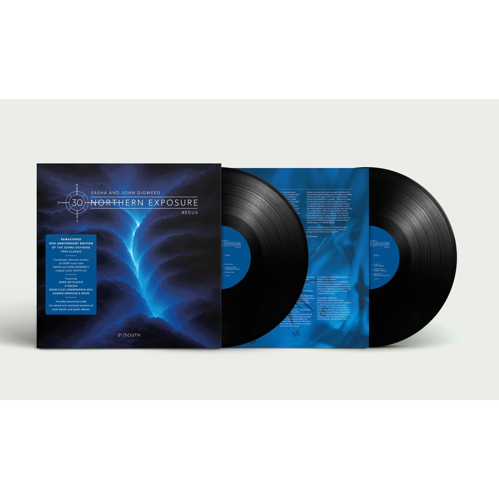 Sasha & John Digweed - Northern Exposure Redux: South - Black 2LP packshot