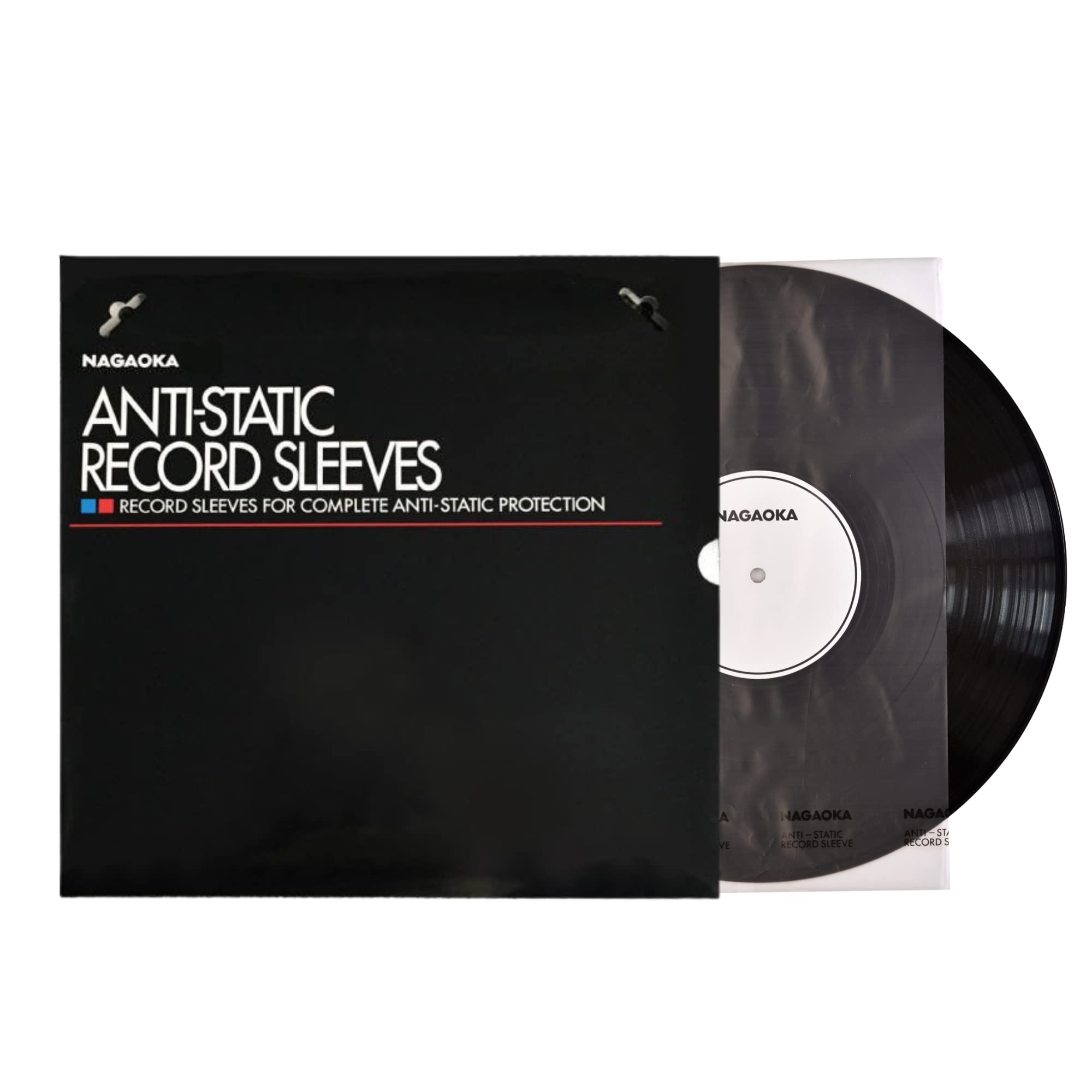 Nagaoka - RS-LP2 Anti-Static Inner Record Sleeves - 50 Pack