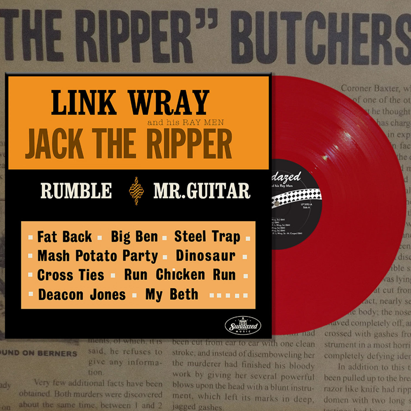 Link Wray - Jack The Ripper - LP