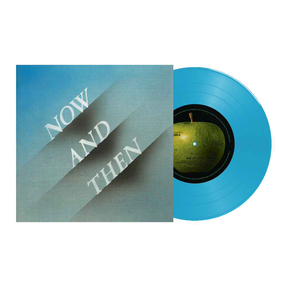 The Beatles - Now and Then - Light Blue 7" Single