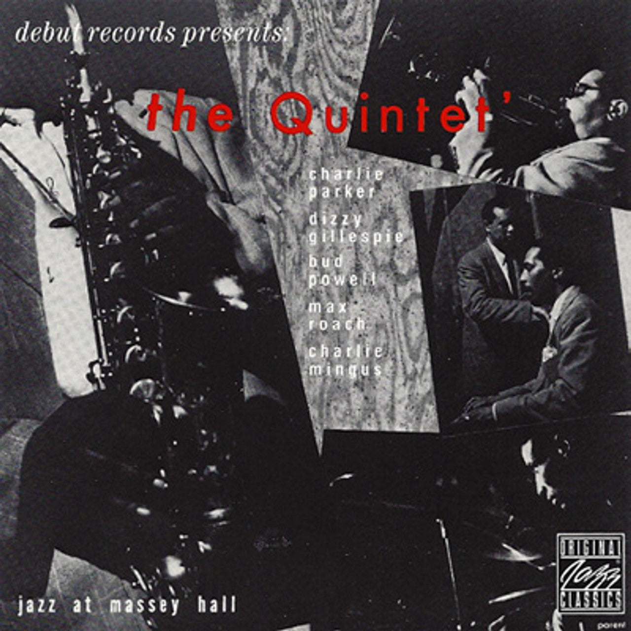 The Quintet - Jazz at Massey Hall - OJC LP