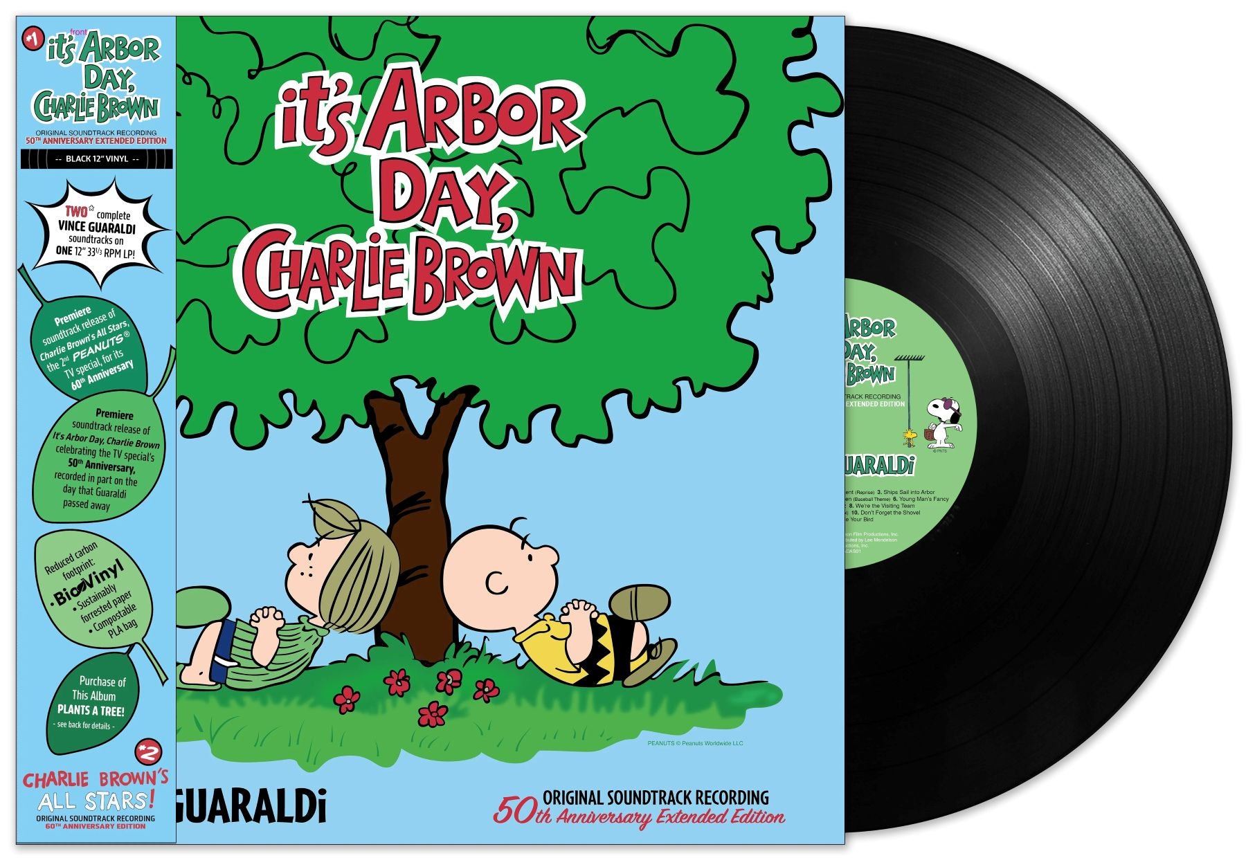 Peanuts - It's Arbor Day, Charlie Brown / Charlie Brown's All Stars! (Original Soundtrack) - Vince Guaraldi - LP