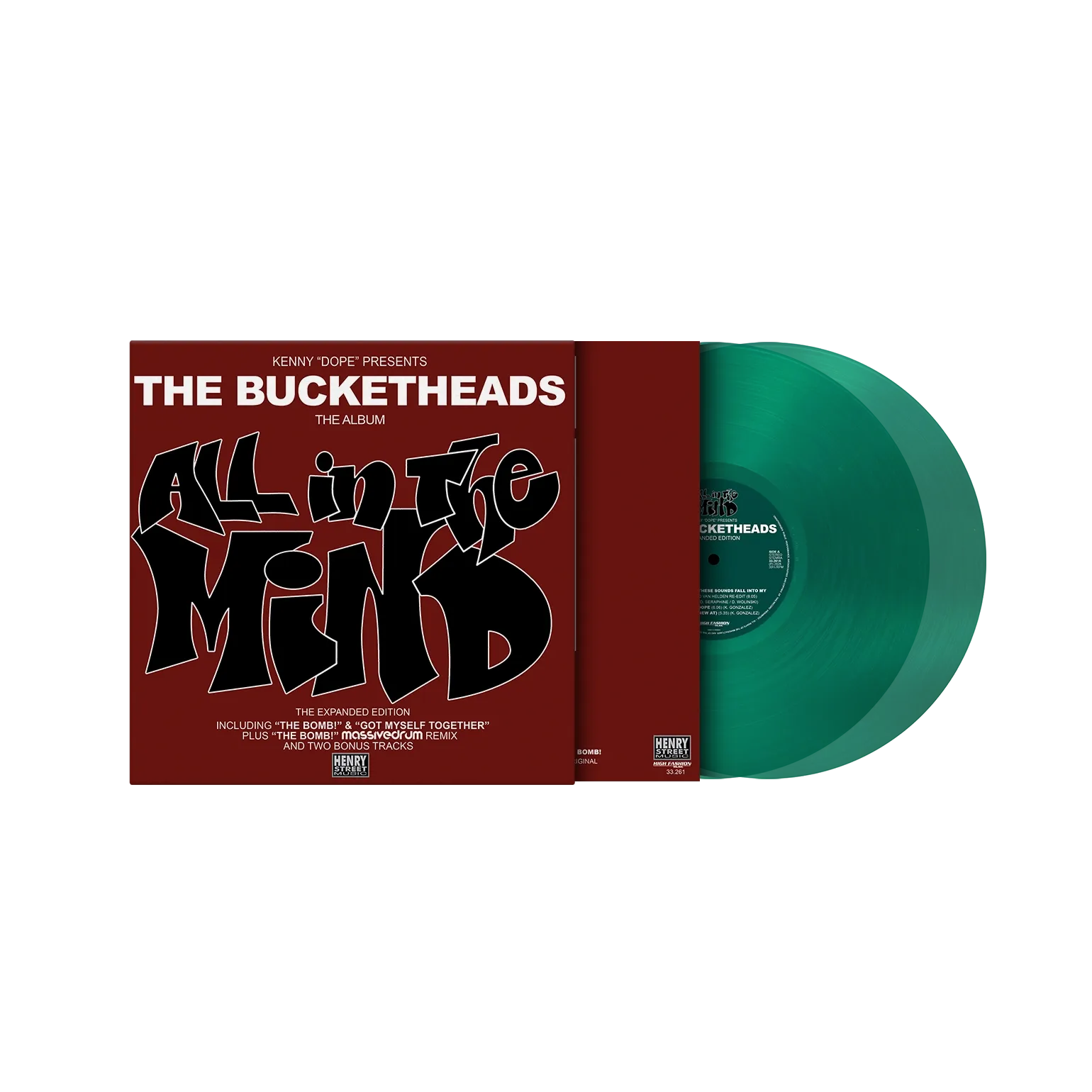 2discs LP Bucketheads All In The Mind (Expanded Edition)(Colored Vinyl) 8719262043350 MUSIC ON VINYL 未開封 /00520 The Bucketheads - All In The Mind (The Expanded Edition) - RSD LP