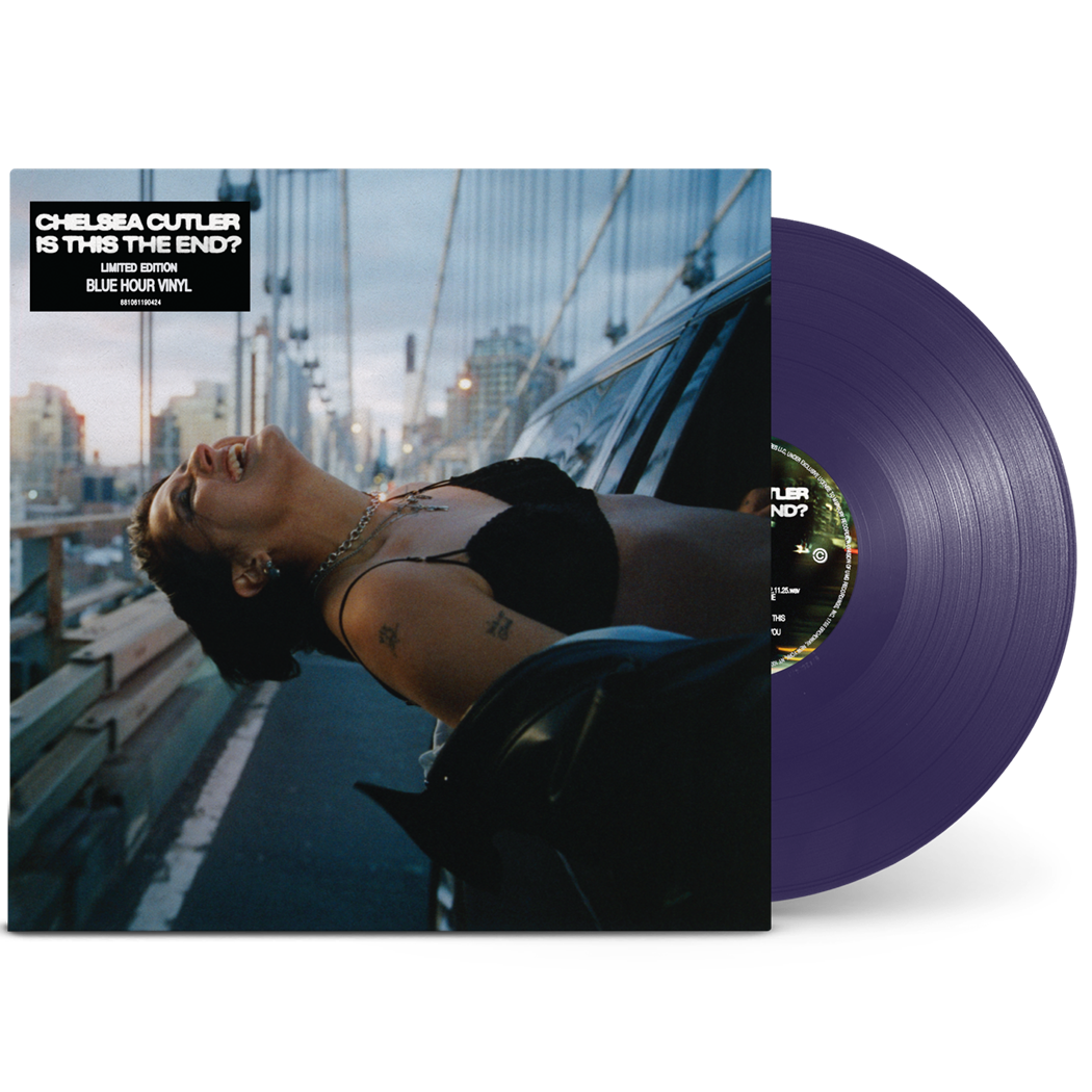 Chelsea Cutler - IS THIS THE END? - Blue Hour LP packshot