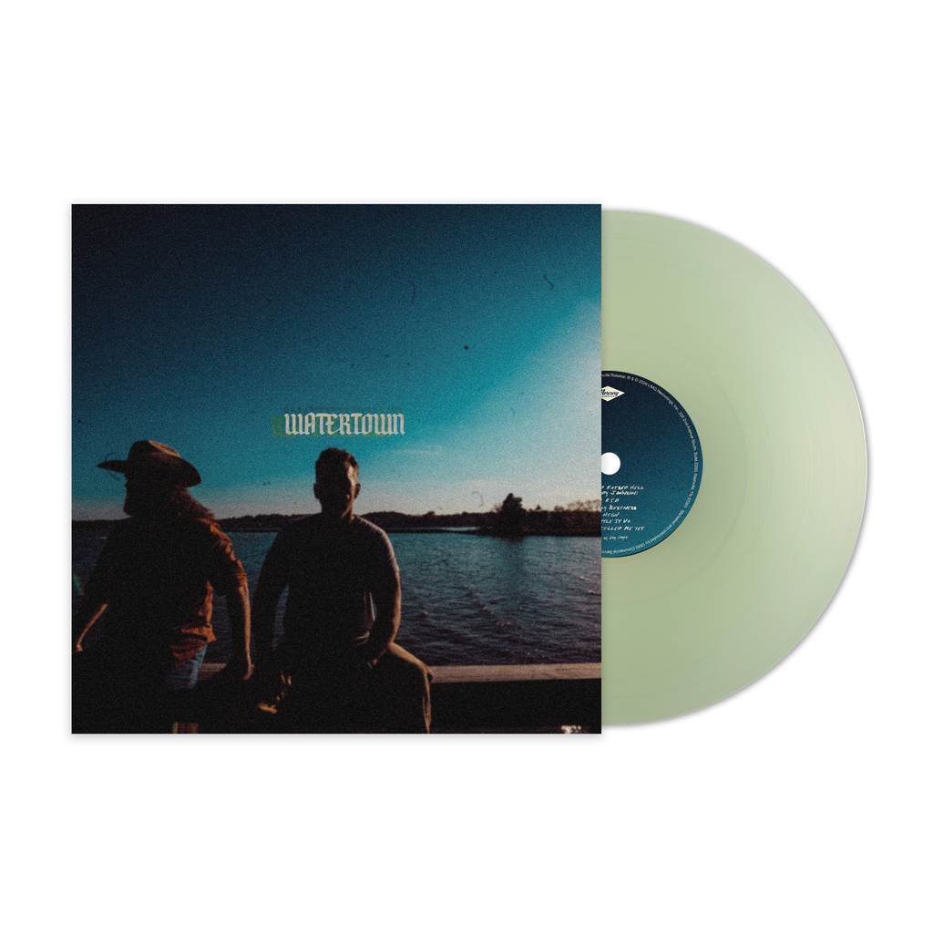 Brothers Osborne - Watertown - Sandbar LP indie exclusive jacket and vinyl packshot