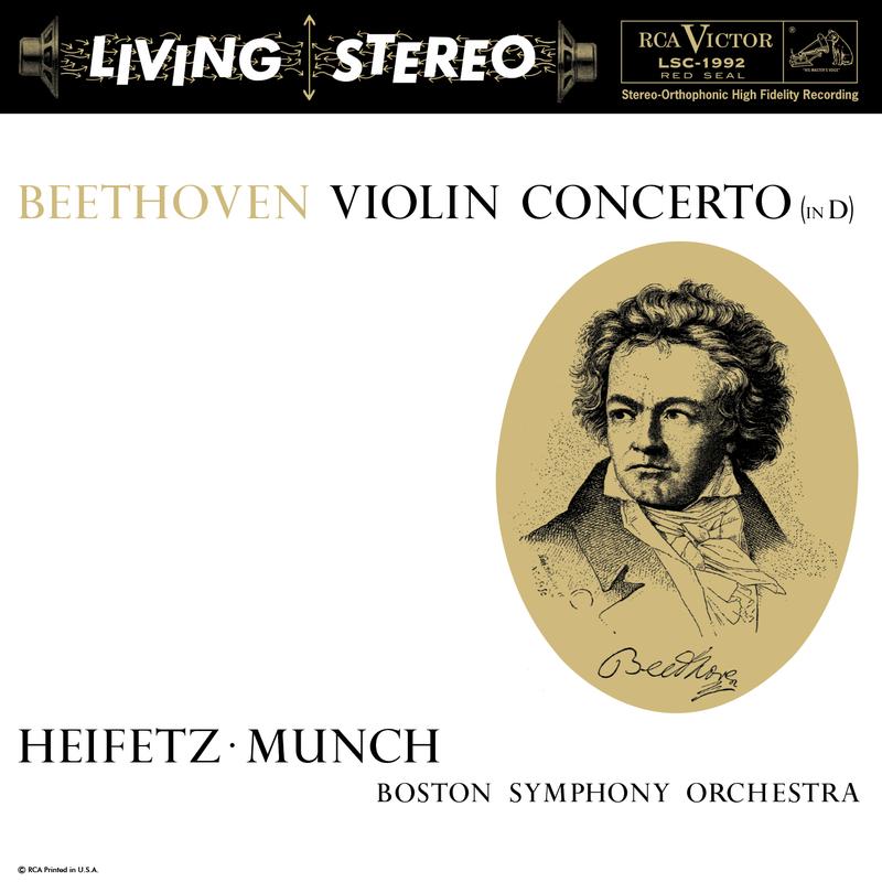[Pre Order] Jascha Heifetz, Charles Munch, & Boston Symphony Orchestra - Beethoven: Violin Concerto (in D) - Analogue Productions 45rpm LP