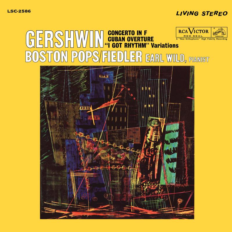[Pre Order] Earl Wild, Arthur Fiedler, The Boston Pops - Gershwin: Concerto in F - Cuban Overture - "I Got Rhythm" Variations - Analogue Productions 45rpm LP *