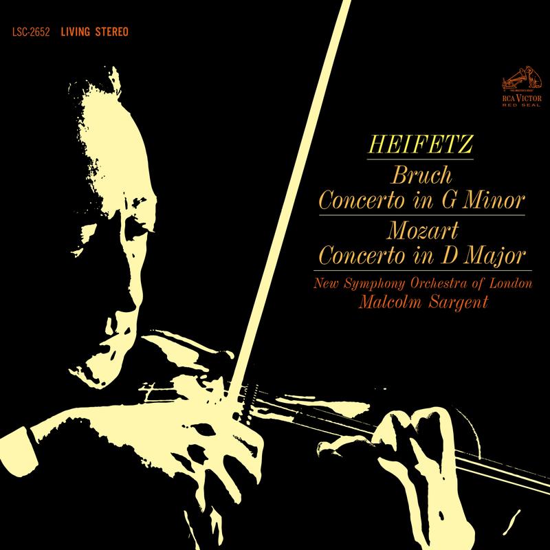 [Pre Order] Jascha Heifetz, Sir Malcolm Sargent - Bruch: Concerto In G Minor / Mozart: Concerto In D Major - Analogue Productions 45rpm LP *