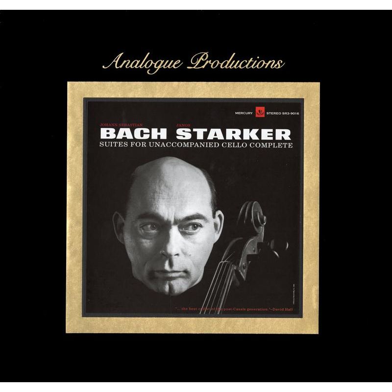 Janos Starker - Bach: Suites for Unaccompanied Cello - Analogue Productions 45 RPM LP Box Set