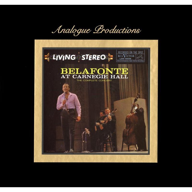Harry Belafonte - Belafonte en el Carnegie Hall - LP de producciones analógicas