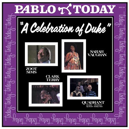 Sarah Vaughan, Clark Terry, Zoot Sims, Quadrant - A Celebration of Duke - Analogue Productions Pablo LP