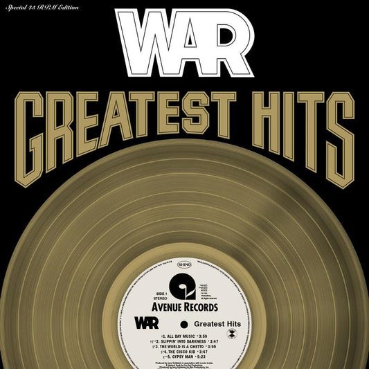 WAR - Greatest Hits - Analogue Productions 45rpm LP