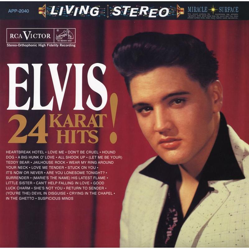 Elvis Presley – 24 Karat Hits – LP von Analogue Productions