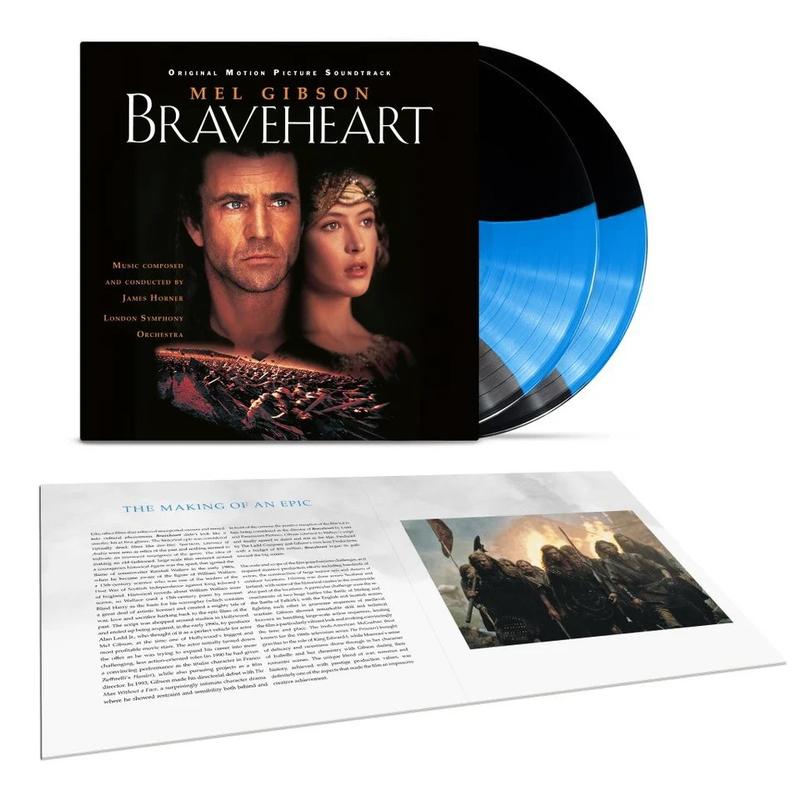[Pre Order] Braveheart (Original Motion Picture Soundtrack) - James Horner - LP *
